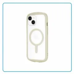 iPhone 15 14 高速充電対応 耐衝撃ハイブリッドケース スターライト