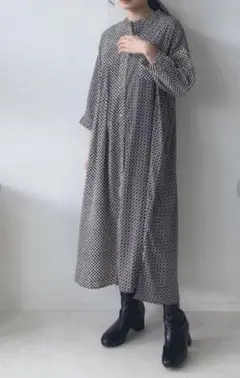 アズノゥアズプラス　ロングシャツワンピース