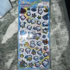 た*ち様 あわわちゃんキャンディグリッターステッカー　ぷっくりシール　正規品
