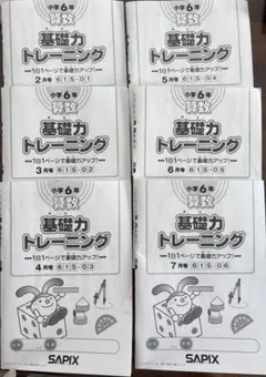 2026年最新】サピックス 基礎力トレーニング 6年の人気アイテム - メルカリ