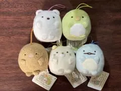 すみっコぐらし　ばんざいゴムひも付きマスコット　コンプリートセット