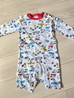 PEANUTS スヌーピー ベビーパジャマ 70