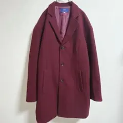 ITEMS アーバンリサーチ　メンズコート　ワインレッド　38のサムネイル