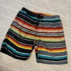 WILD THINGS マルチカラー ストライプ ショートパンツ USA製