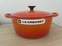 LE CREUSET 両手鍋 オレンジのサムネイル