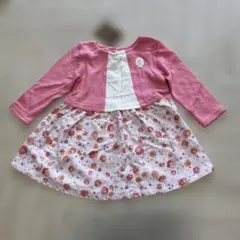 キムラタン長袖ワンピース80センチのサムネイル