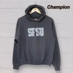 00s チャンピオン Champion SFSU カレッジ　パーカー　グレー