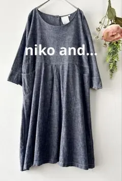 ニコアンド　nikoand... 薄手デニムチュニック