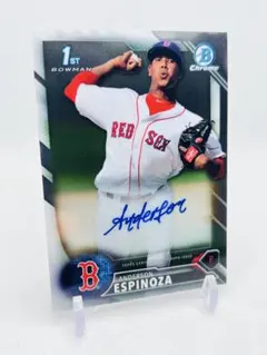 2016 Bowman Chrome 直筆サイン アンダーソン・エスピノーザ