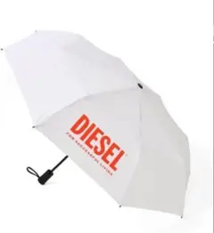 DIESEL 折りたたみ傘 ホワイト（紙袋付き）のサムネイル