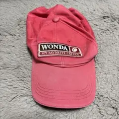 WONDA キャップ レッド ベースボールキャップ