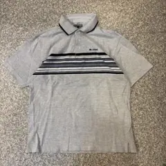 300オク ⑤ Mr.JUNKO ポロシャツ 日本古着 古着 ボーダー
