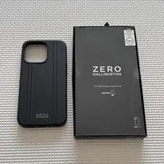 ZERO HALLIBURTON iPhone用ケース ブラック