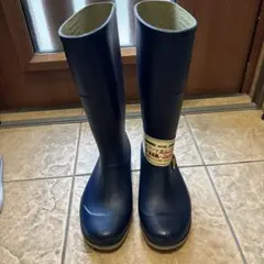 [新品・未使用]　長靴　紺色　23.5㎝〜24cm