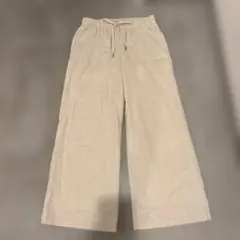 アーバンリサーチ リネン ワイドパンツ