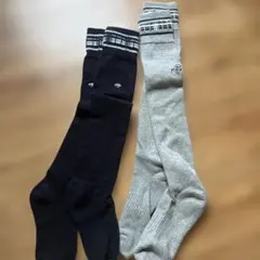 ゴルフ用ストライプデザインソックス