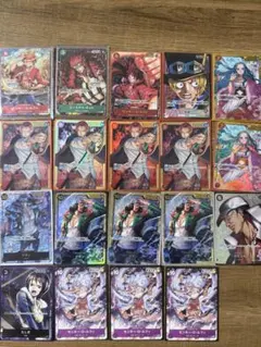 ワンピースカード シャンクス ロジャー サボ 自引き 複数 美品 - メルカリ
