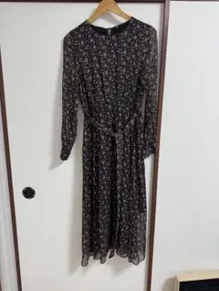 ZARA 花柄シースルーワンピース