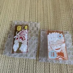 2点セット　ホークス　エンデヴァー　名言　アクリルバッジ　原画展　ヒロアカ展