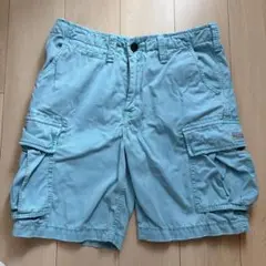 【美品】TRUE RELIGION カーゴショートパンツ ライトブルーのサムネイル