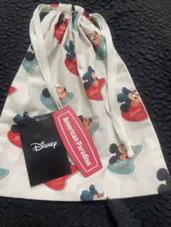 Disney ミッキー＆ミニー 巾着袋 American Paradise♡