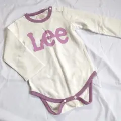 Lee リー　ロンパース　長袖　90 紫　ラベンダー　子ども　キッズ　ベビー
