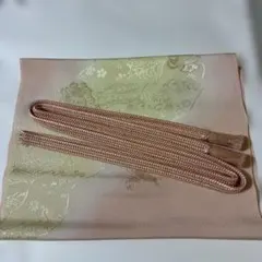 和装小物　帯揚げ　帯締め　ピンク系