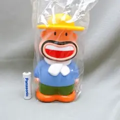 新品未開封　明治製菓/Nitto 企業物/貯金箱 カールおじさん/ソフビのサムネイル