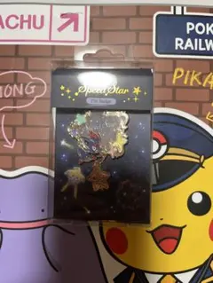 韓国限定】スピードスター 蓄光ピンバッジ ポケモン ジラーチ＆ゾロア
