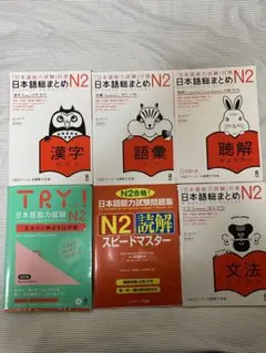 日本語総まとめN2 TRY! 読解 6冊セット ほぼ未使用 - メルカリ