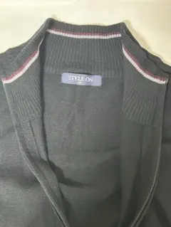 メンズニットカーディガン ３Ｌ 黒