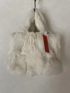 【新品未使用品】レッキスファートートバッグ ラビット アイボリー 小さめ