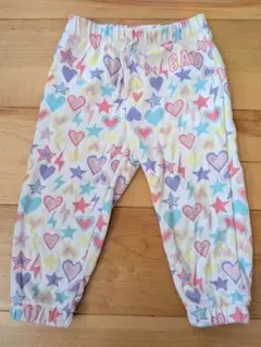 GAP ハート スター 総柄 パンツ ズボン　90
