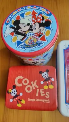 ディズニー・ミッキーマウスなど３缶