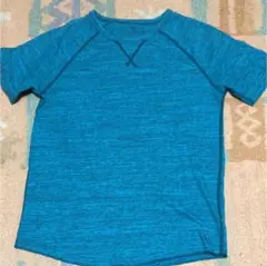 アメリカンイーグル SストレッチTシャツ オーシャンブルー