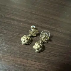 CHANEL ヴィンテージカメリア ピアス