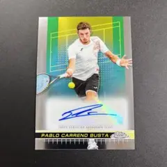 Topps Chrome Tennis パブロ・カレーニョ・ブスタ 直筆サイン