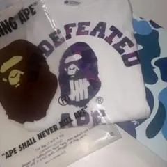 A BATHING APE BAPE Tシャツ 白 半袖 メンズ レディースのサムネイル