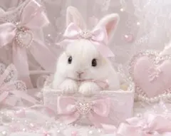 硬質ケース♡レースデコ♡トレカデコ♡パウダーピンク♡ねこみみ♡