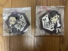 非売品　鬼滅の刃 　胡蝶しのぶ 　 栗花落カナヲ　ラバーキーホルダー