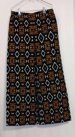 182☆アフリカ布☆ガウチョパンツ☆ハンドメイド - メルカリ