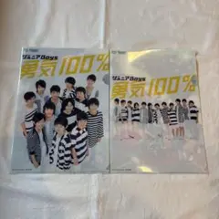 ジュニアBoys 勇気100% クリアファイル - メルカリ