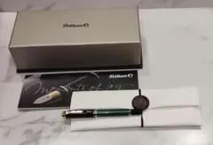 ペリカン Pelikan 万年筆 スーベレーン M300 緑縞 (B) Pelikan ペリカン 万年筆 スーベレーン M300 緑縞 | ペンハウス