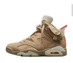 TravisScott×NikeAirJordan6British Khaki