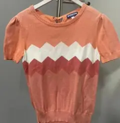 Burberryバーバリーブルーレーベル 半袖ニットタイプカットソー