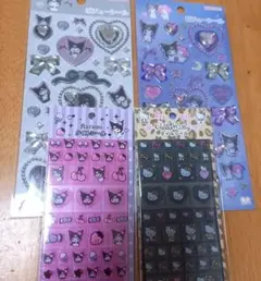 新品未開封　正規品　マイメロディ　クロミ　キティちゃん　ビジューシール　タイル