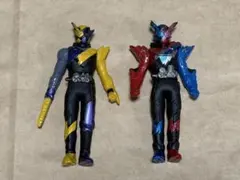 仮面ライダービルド 食玩 ソフビ 2종 세트