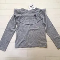 新品タグ付き☆ ノイユエイムベベ　長袖カットソー グレー　130cm
