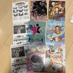 ONE PIECE ビジュアルアートファイル2012 3枚組セット