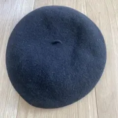 ベレー帽　ブラック　クロ